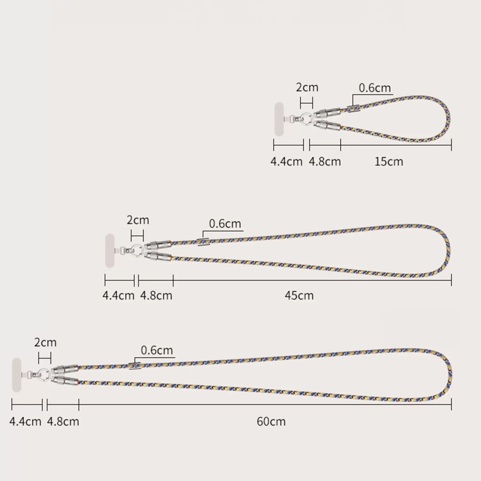 快充二合一掛繩數據傳輸編織繩 (6) | 創意PP熊|客製化手機殼專家