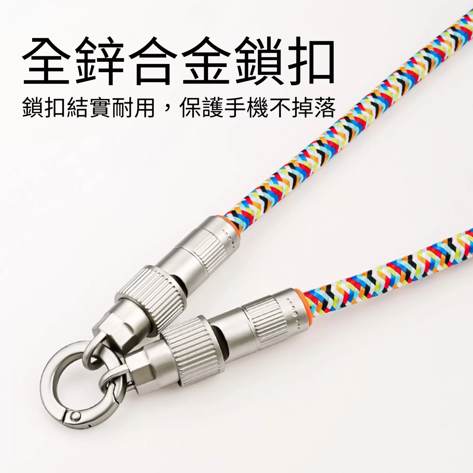 快充二合一掛繩數據傳輸編織繩 (9) | 創意PP熊|客製化手機殼專家