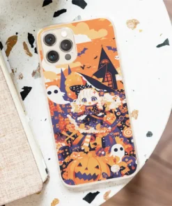 Alternative view of 南瓜幽靈派對客製化手機殼訂製SLT050