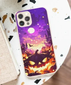 Alternative view of 南瓜幽靈派對客製化手機殼訂製SLT051