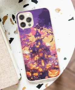 Alternative view of 南瓜幽靈派對客製化手機殼訂製SLT052