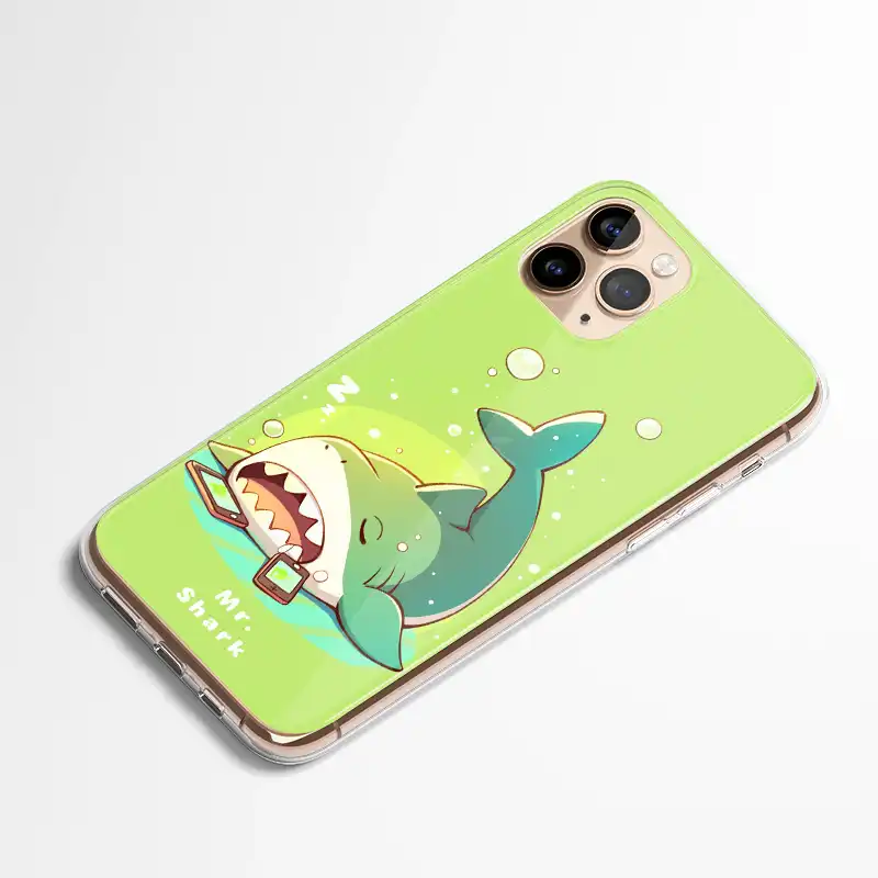 cute096 鯊魚寶寶 (2) | 創意PP熊|客製化手機殼專家