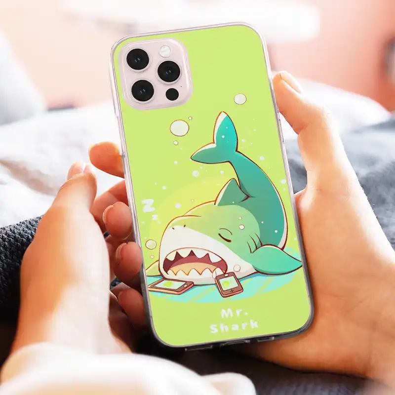 cute096 鯊魚寶寶 (3) | 創意PP熊|客製化手機殼專家