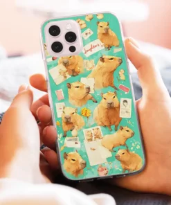 Alternative view of 卡皮巴拉客製化手機殼訂製cute098