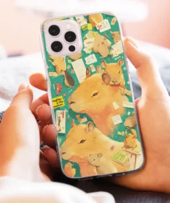 Alternative view of 卡皮巴拉客製化手機殼訂製cute104