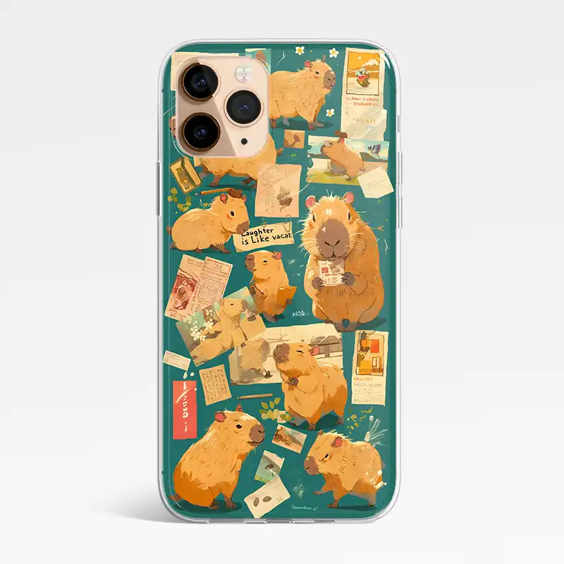 cute105 卡皮巴拉 (6) | 創意PP熊|客製化手機殼專家