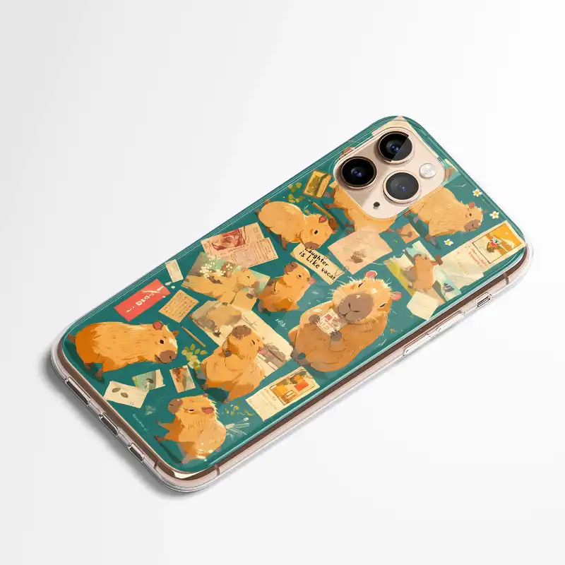 cute105 卡皮巴拉 (2) | 創意PP熊|客製化手機殼專家