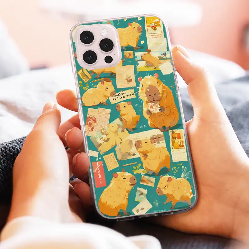 cute105 卡皮巴拉 (3) | 創意PP熊|客製化手機殼專家