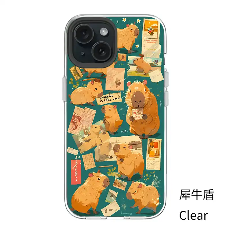 cute105 卡皮巴拉 (5) | 創意PP熊|客製化手機殼專家