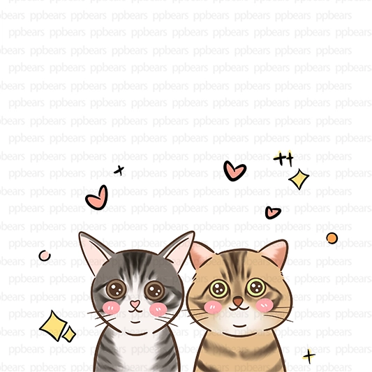 似顏繪照片卡通ppbears寵物卡通化-7 | 創意PP熊|客製化手機殼專家