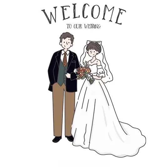 似顏繪照片卡通ppbears婚禮卡通化-2 | 創意PP熊|客製化手機殼專家