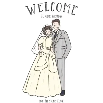 似顏繪照片卡通ppbears婚禮卡通化-13 | 創意PP熊|客製化手機殼專家