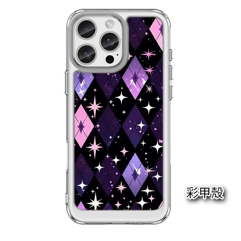 夜星紫境 客製化手機殼K035 (7) | 創意PP熊|客製化手機殼專家