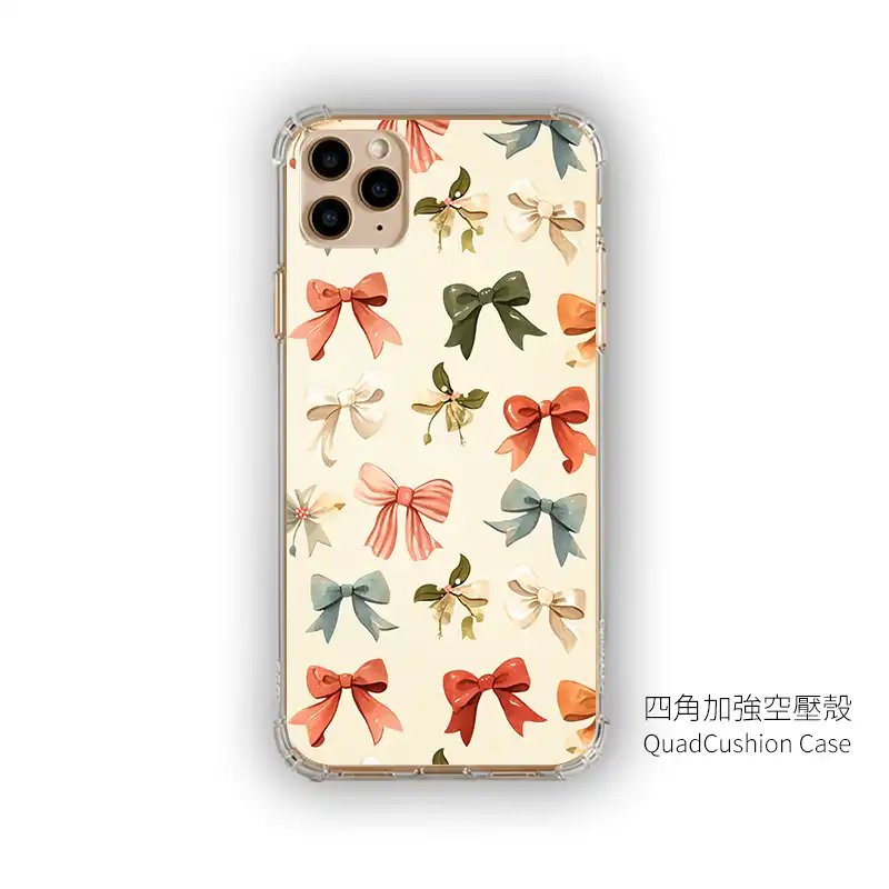 緞結之戀 耶誕節禮物客製化手機殼 iphone手機殼推薦 保護殼支援訂製 N025 12 | 創意PP熊|客製化手機殼專家