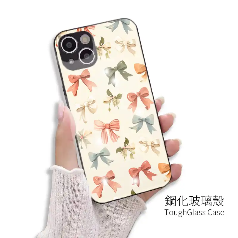 緞結之戀 耶誕節禮物客製化手機殼 iphone手機殼推薦 保護殼支援訂製 N025 4 | 創意PP熊|客製化手機殼專家