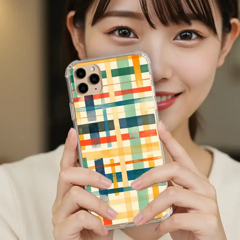 水彩格律 耶誕節禮物客製化手機殼訂製 小米手機殼推薦 N022 11 | 創意PP熊|客製化手機殼專家