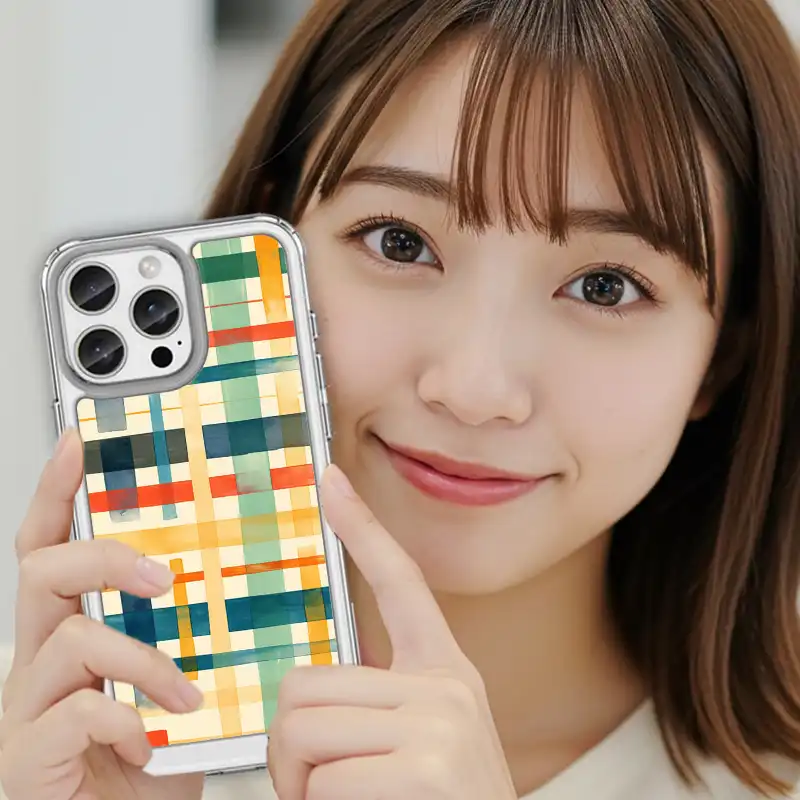 水彩格律 耶誕節禮物客製化手機殼訂製 小米手機殼推薦 N022 7 | 創意PP熊|客製化手機殼專家