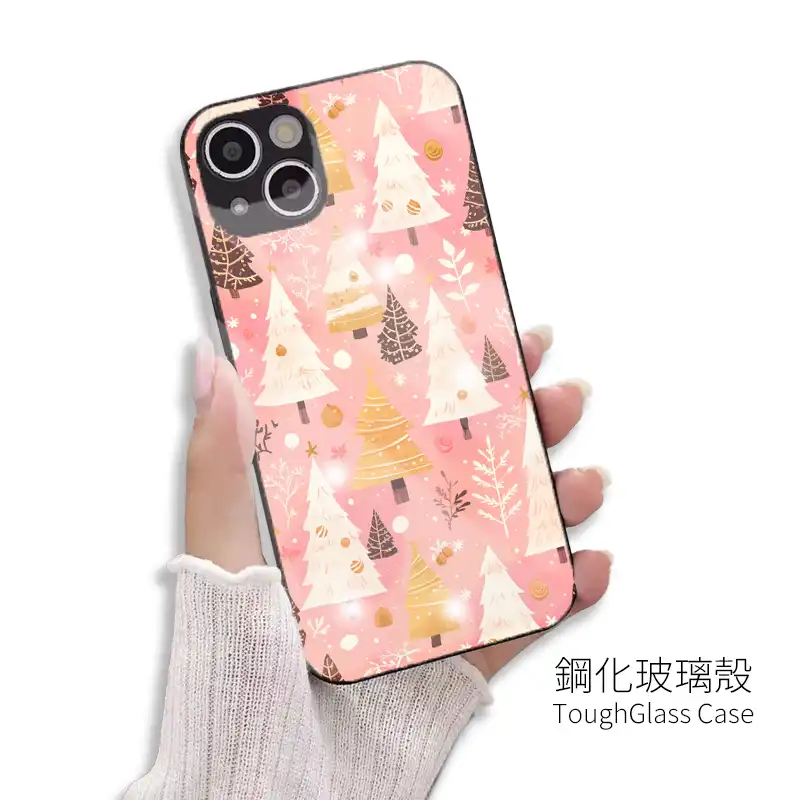 粉雪聖誕 耶誕節禮物客製化手機殼訂製 google手機殼推薦 N021 4 | 創意PP熊|客製化手機殼專家