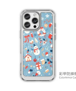 雪舞奇蹟 耶誕節禮物客製化手機殼訂製 iphone手機殼推薦N019