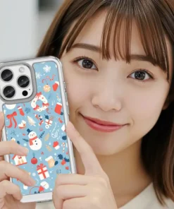 Alternative view of 雪舞奇蹟 耶誕節禮物客製化手機殼訂製 iphone手機殼推薦N019