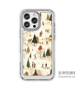 冬日童話鎮 耶誕節禮物客製化手機殼OPPO手機殼訂製 N016