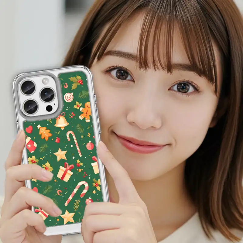 幸福聖誕願 耶誕節禮物客製化手機殼訂製 手機殼專賣店 N015 7 | 創意PP熊|客製化手機殼專家