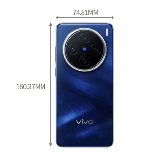 VIVO X200 PHONE SIZE