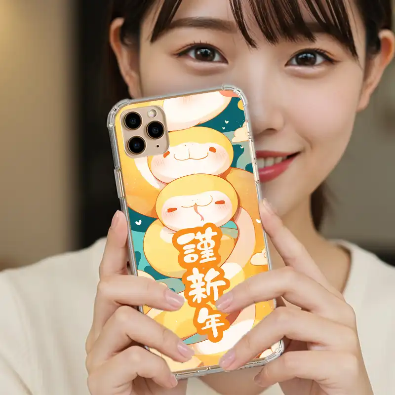 好蛇成雙 客製化手機殼 千種型號保護殼支援訂製 N031 11 | 創意PP熊|客製化手機殼專家