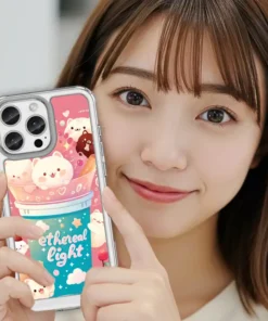 Alternative view of 萌貓奶茶派對 客製化手機殼 三星手機殼 cute113