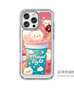 萌貓奶茶派對 客製化手機殼 三星手機殼 cute113