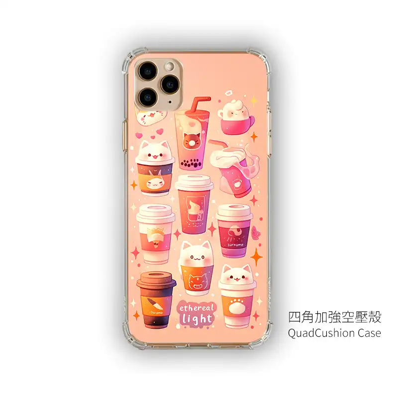 甜點喵喵杯 客製化手機殼 三星手機殼 cute124 2 | 創意PP熊|客製化手機殼專家