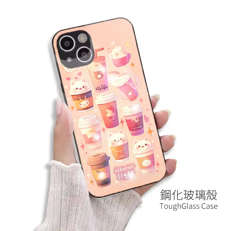 甜點喵喵杯 客製化手機殼 三星手機殼 cute124 3 | 創意PP熊|客製化手機殼專家