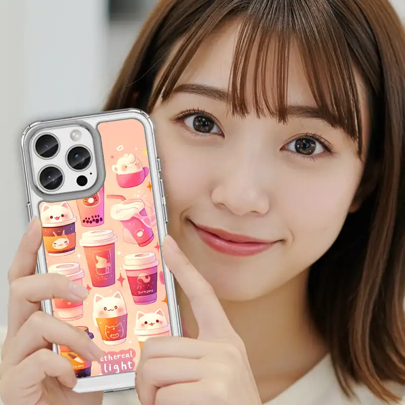 甜點喵喵杯 客製化手機殼 三星手機殼 cute124 7 | 創意PP熊|客製化手機殼專家