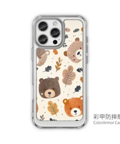 森林萌熊派對 客製化手機殼 三星手機殼 cute128