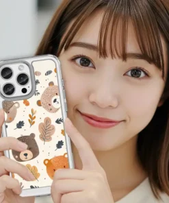 Alternative view of 森林萌熊派對 客製化手機殼 三星手機殼 cute128