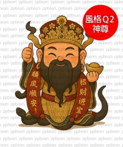 神明q版卡通化創意pp熊PPBEARS 28 | 創意PP熊|客製化手機殼專家