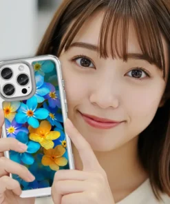 Alternative view of 仲夏迷霧花園・二代磁吸支架款 客製化訂製手機殼 E061