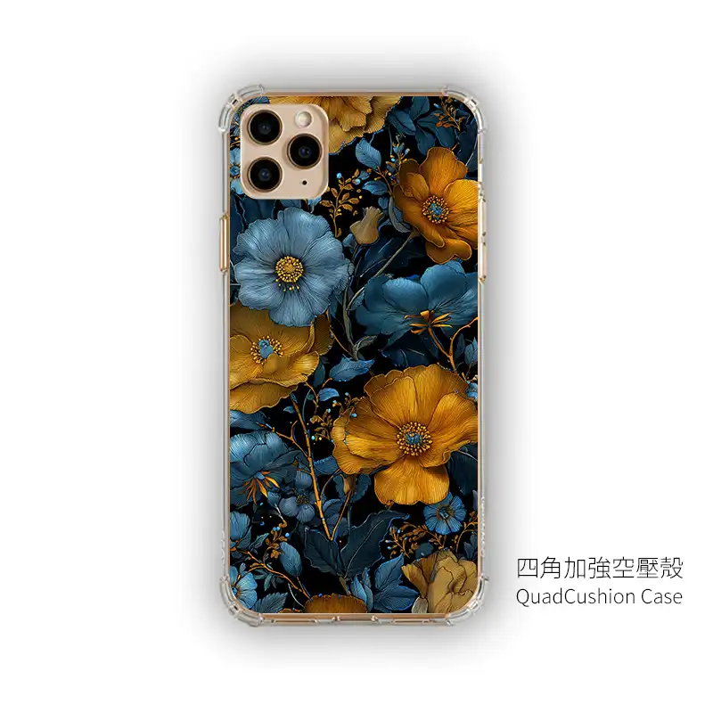 黃昏之綻油畫花園磁吸支架款 客製化訂製手機殼 E063 2 | 創意PP熊|客製化手機殼專家