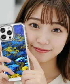 Alternative view of 幻境藍原・探花之境磁吸支架款 客製化訂製手機殼 E068