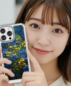 Alternative view of 向野而生・春野花田磁吸支架款 客製化訂製手機殼 E069