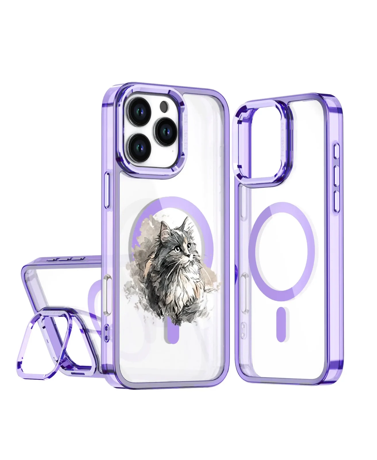 三代鏡頭支架合金殼客製化手機殼創意PP熊 3 | 創意PP熊|客製化手機殼專家 三代鏡頭支架合金殼客製化手機殼磁吸magsafe功能