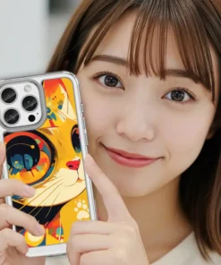 Alternative view of 斑斕貓語  客製化手機殼 三星手機殼 cat016