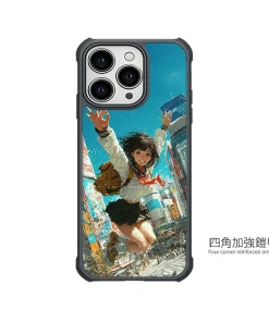 跳進晴空的那一秒・元氣校服款 客製化手機殼 GR009
