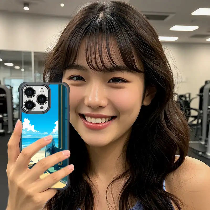 風裡的等待 客製化手機殼 三星手機殼 L086 7 | 創意PP熊|客製化手機殼專家