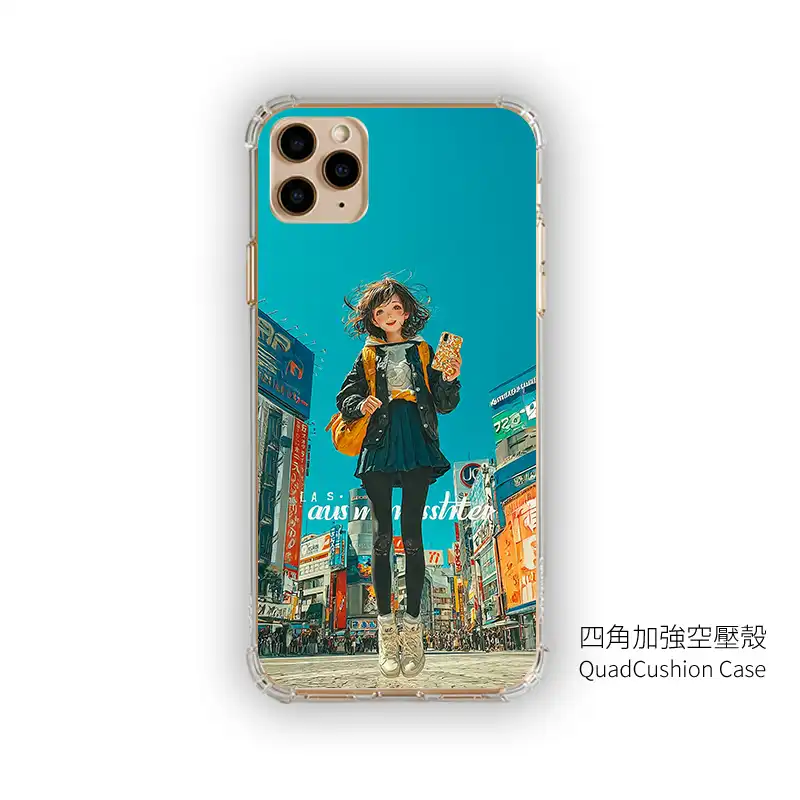 創意pp熊客製化手機殼ppbears 小吃一口的瞬間快樂街景款 客製化手機殼 GR019 3 | 創意PP熊|客製化手機殼專家