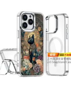 神祕守護者・埃及黑貓款 客製化手機殼 cute158