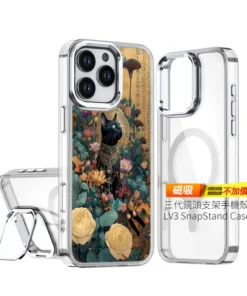 花神之眼・黃金貓神殿款 客製化手機殼 cute160