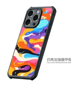 熔彩漩流 K038|夏日漸層風格 客製化手機殼|PPBears