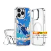 gang-wan-yu-jing-l097-hu-jing-chahua-custom-phone-case 2 - PPbears 創意PP熊 高級客製化手機殼 千種手機型號手機殼 港灣馭鯨 L097 清爽插畫 彩甲防摔 客製化手機殼|少女×虎鯨×港口船隻|UV 高解析