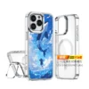 tian-qiong-yue-jing-l096-hu-jing-chahua-custom-phone-case 2 - PPbears 創意PP熊 高級客製化手機殼 千種手機型號手機殼 天穹躍鯨 L096 奇幻插畫 彩甲防摔 客製化手機殼|虎鯨躍起×少女×藍白雲海|UV 高解析